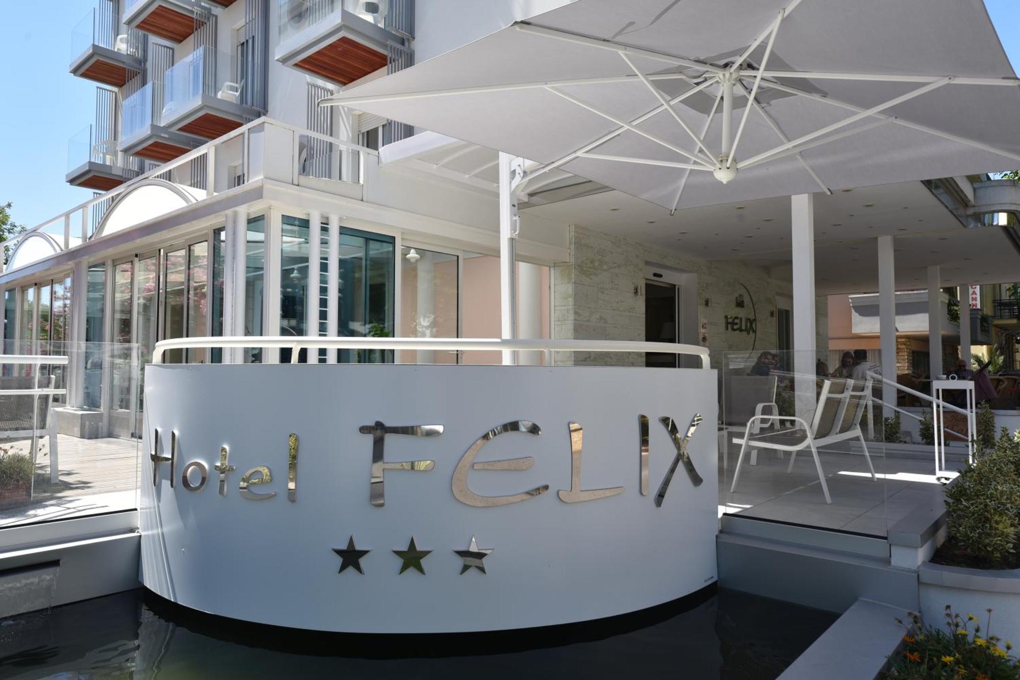 Hotel Felix Rimini Exterior foto
